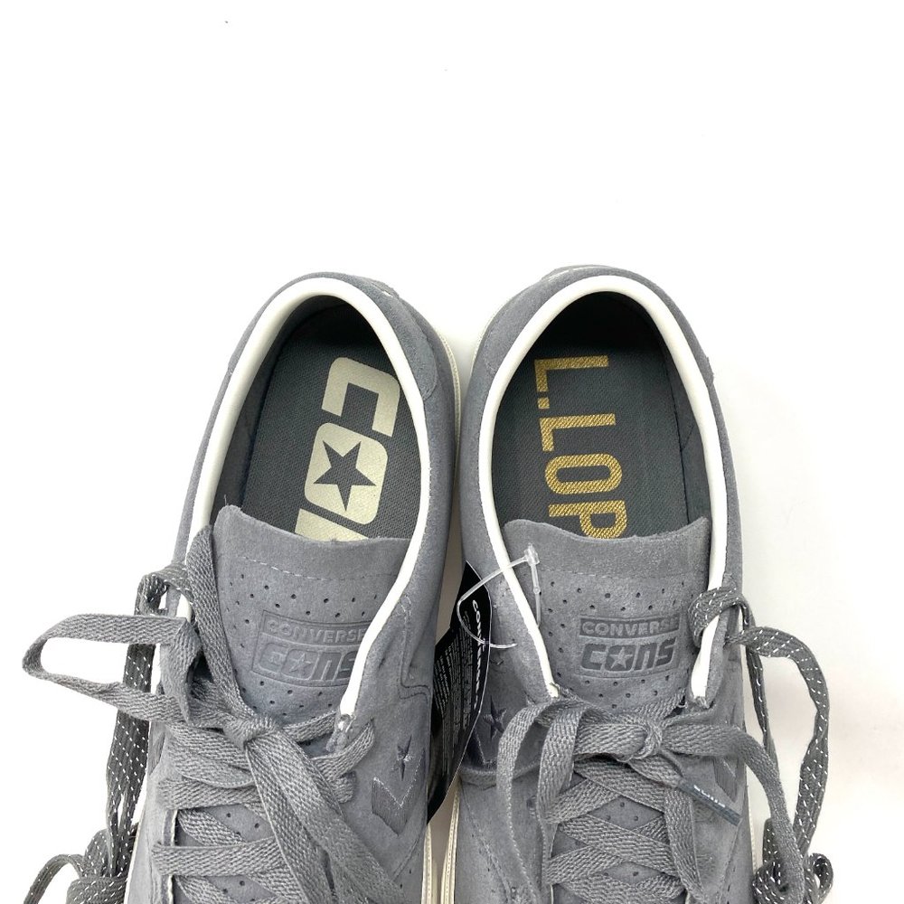 Converse Louie Lopez Pro OX Gray Low Top Shoes Men's Size Sneakers Suede 169493C - Picture 5 of 11